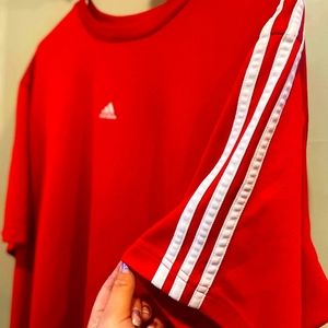 Adidas (BRIGHT RED)  shirt